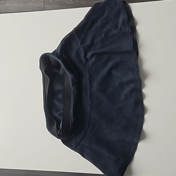 Brandy Melville Navy Blue Skater Skirt - Picture 3 of 4